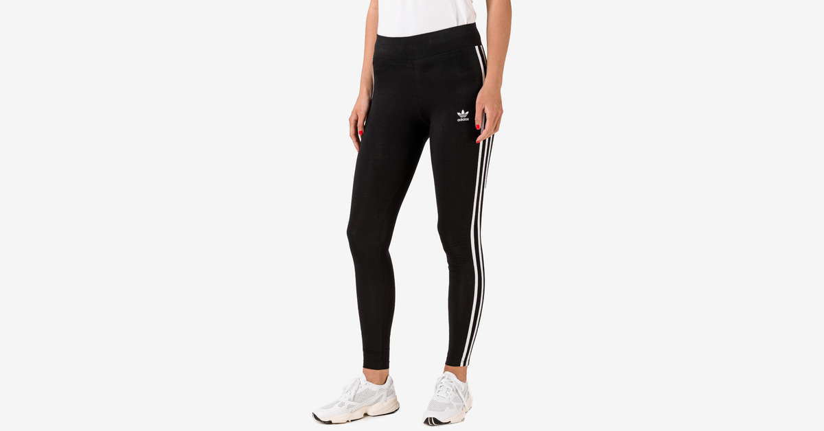 adidas Originals Women's 3-Stripe Leggings / Black