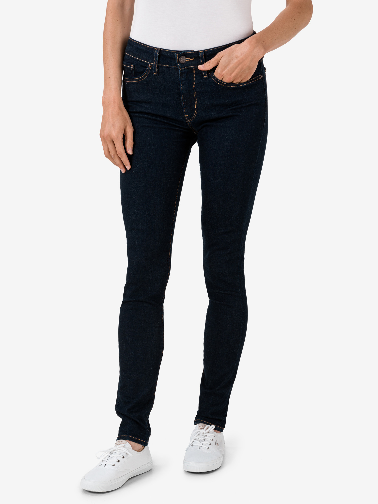 Fotografie 711™ Skinny Jeans Levi's® | Modrá | Dámské | 26/32