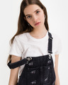 Tommy Jeans Dungaree Šaty s laclem