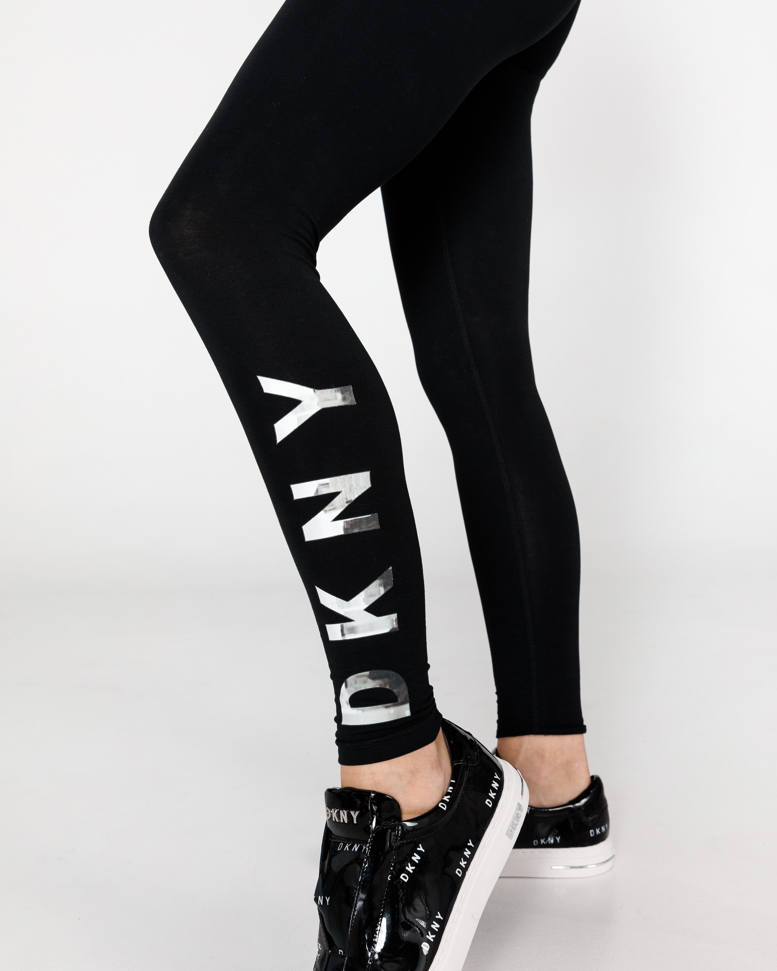 Dkny Sport Women's Side Logo 7/8 Length Leggings | CoolSprings Galleria