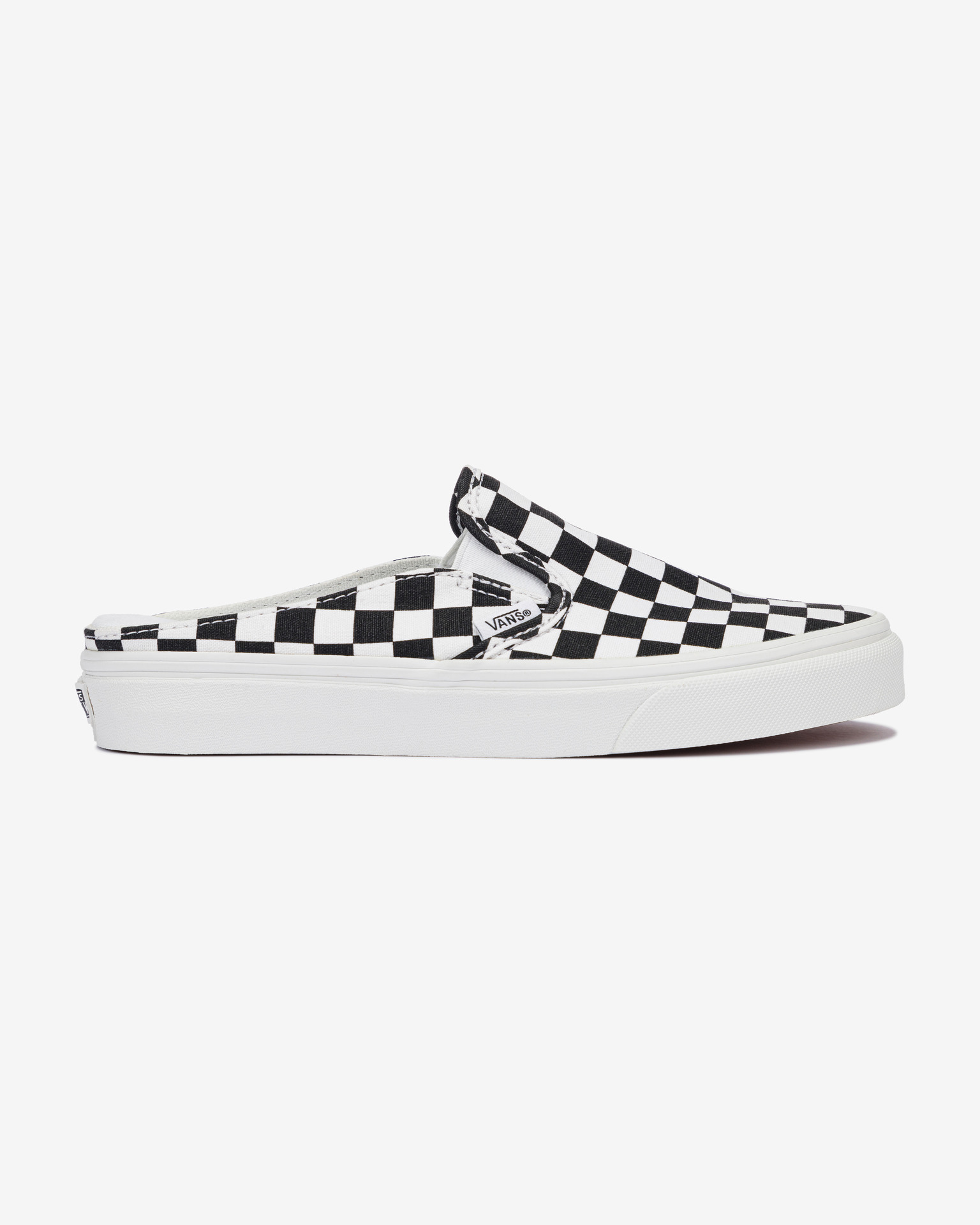 Vans - Slip-On rubber checkerboard slippers in white