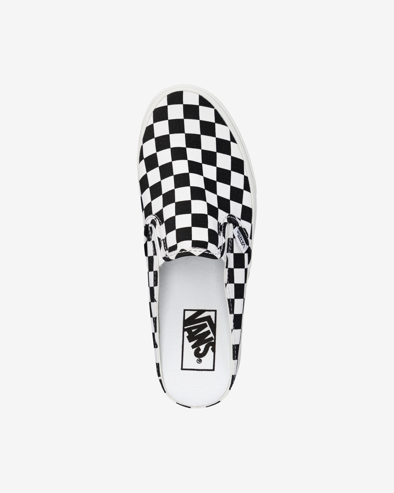Vintage Y2K Black and White Checkered Vans Slip on Slide Sandals 7 - Etsy  New Zealand
