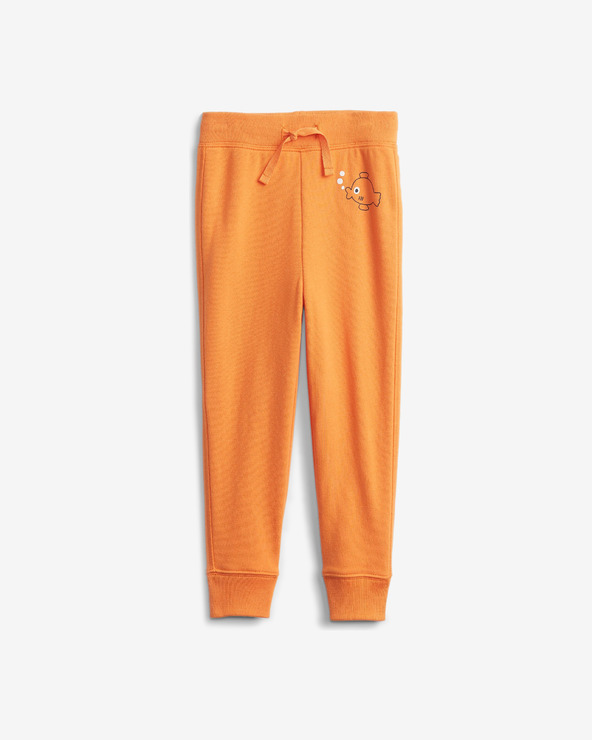 GAP V-3D Critter Spodnie dresowe dziecięce Pomarańczowy