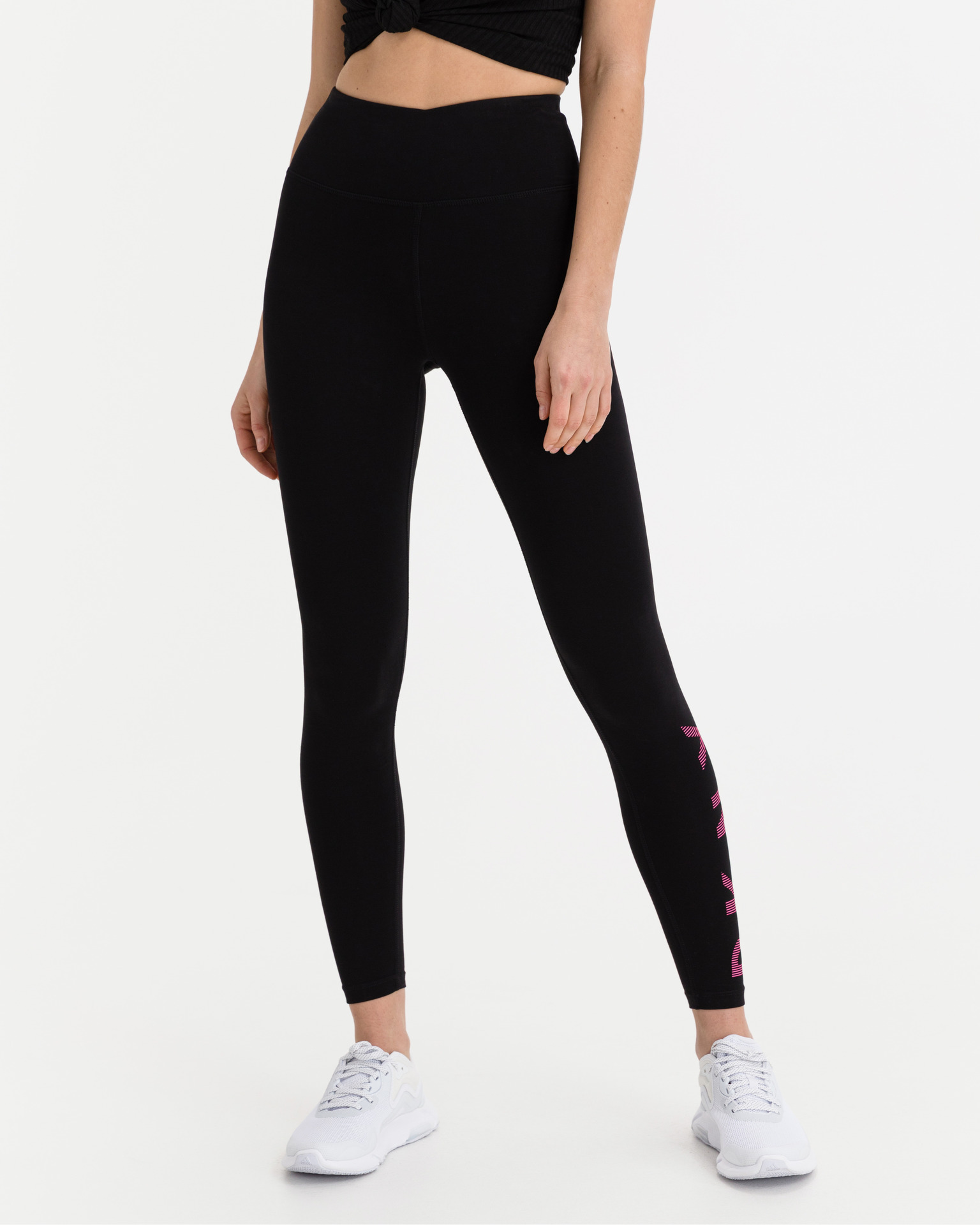 DKNY Womens Tight Printed Fitness Leggings