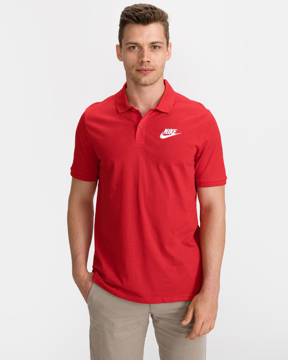 Nike Sportswear Teniszpóló Piros