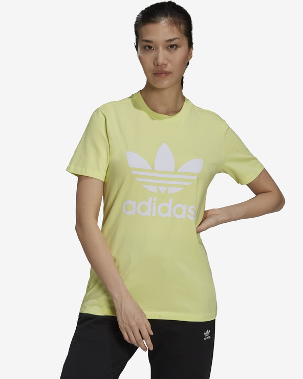 adidas Originals Trefoil T-Shirt Gelb