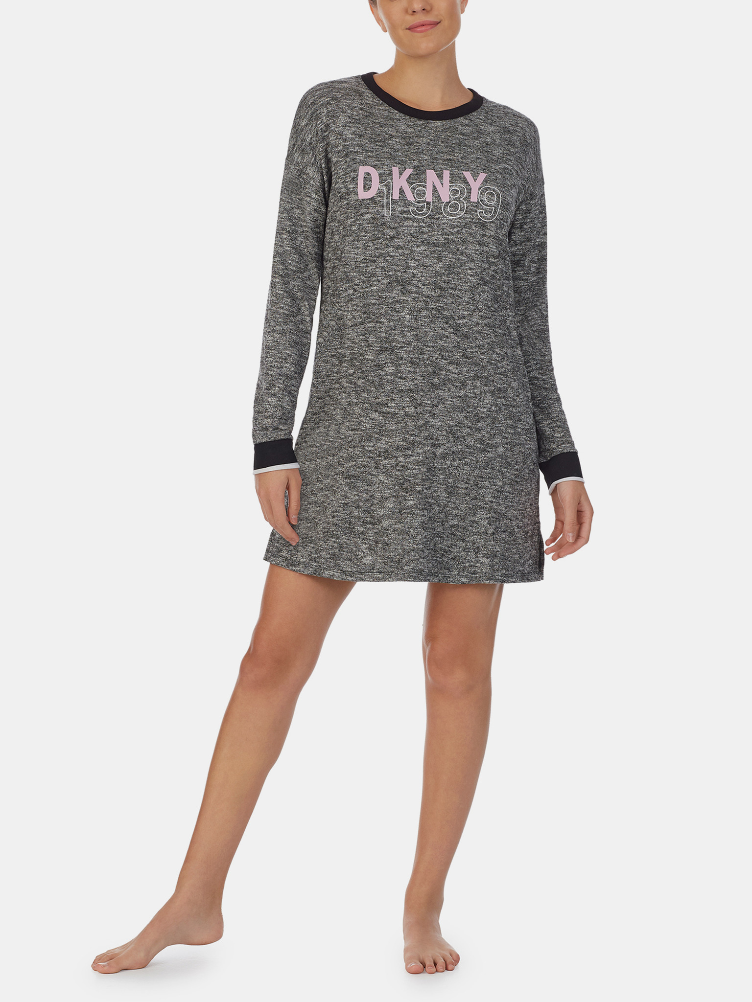 Noční košile DKNY | Šedá | Dámské | XS