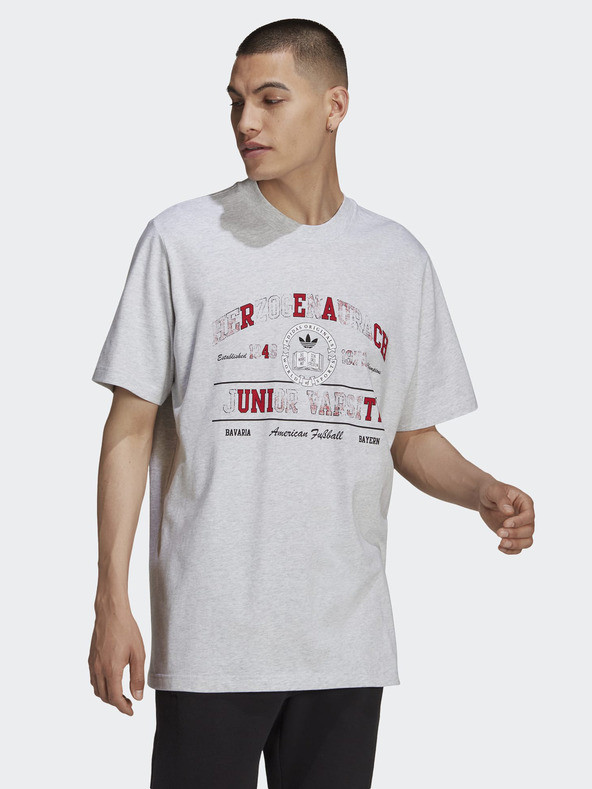 adidas Originals College T-Shirt Grau