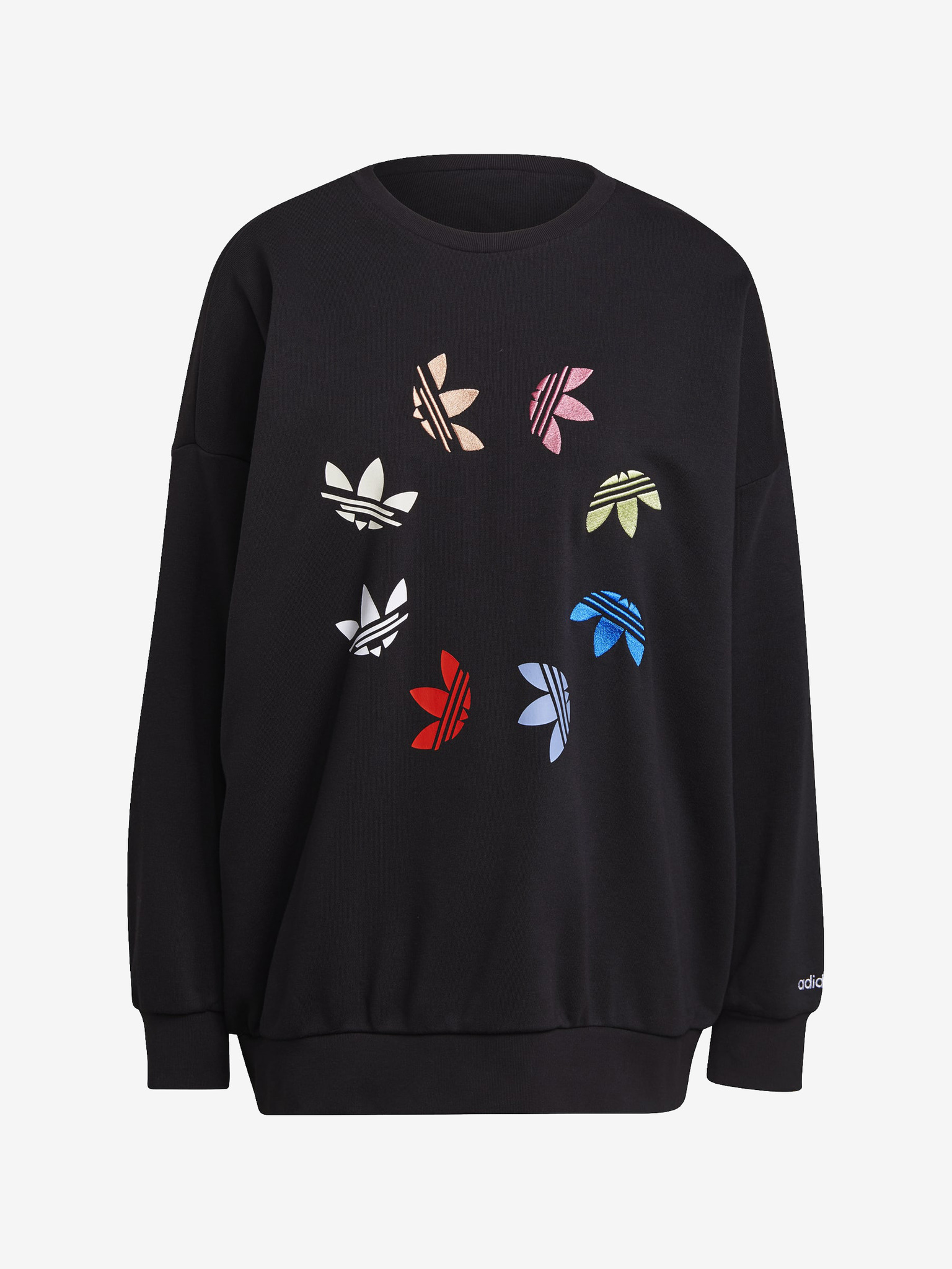 Sweatshirt Shattered - adidas Adicolor Originals Trefoil Wheel