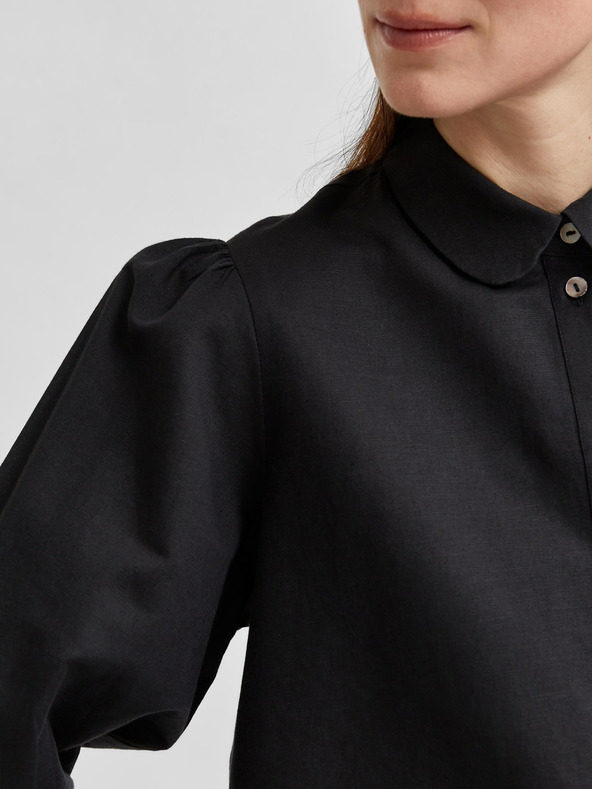 Selected Femme Sybilla Shirt Negro