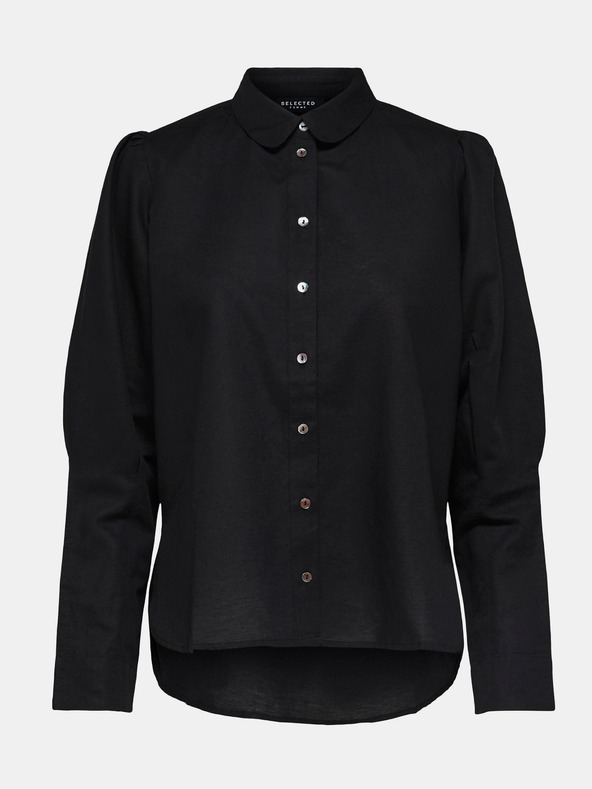 Selected Femme Sybilla Shirt Negro