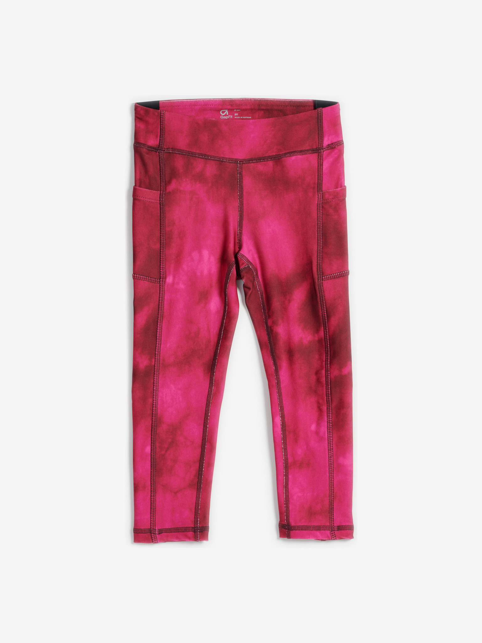 GAP Activewear Compression Pants leggings Rainbow polka gym Dot GapFit XXL  girls