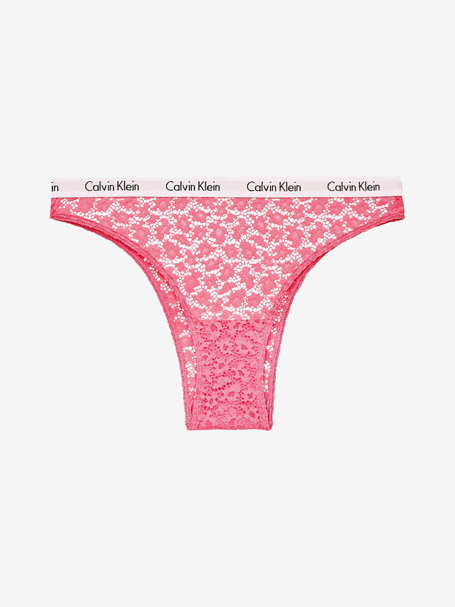 Calvin Klein Logo Waistband Thong - Farfetch  Calvin klein, Calvin klein  thong, Pink panties