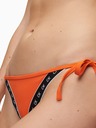 Calvin Klein Cheeky String Side Tie Vermillion Orange Spodní díl plavek