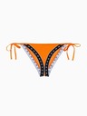 Calvin Klein Cheeky String Side Tie Vermillion Orange Spodní díl plavek
