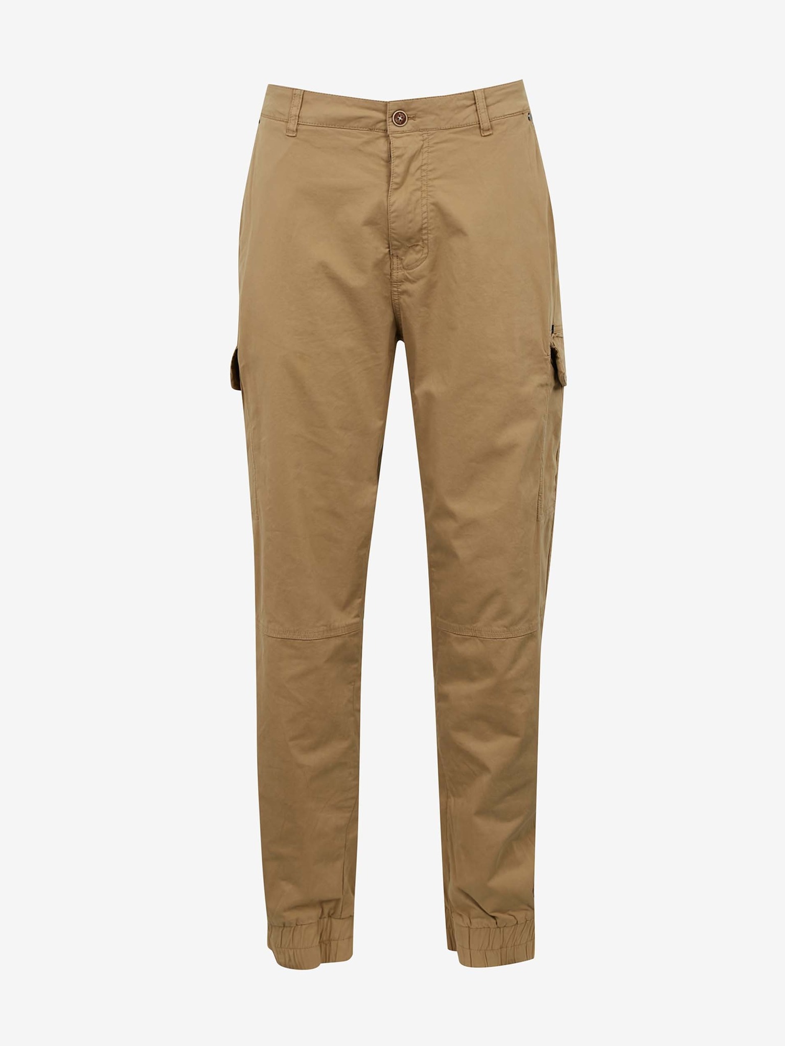 Fotografie Světle hnědé kalhoty s kapsami Blend Nan - 5XL