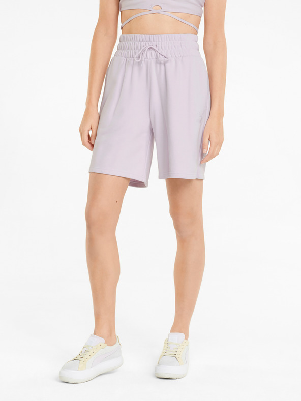 Puma Classics High-Waist Short Pants Violeta