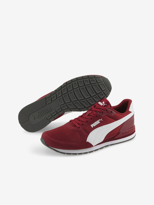 Puma St Runner V3 Mesh Tenisky Červená