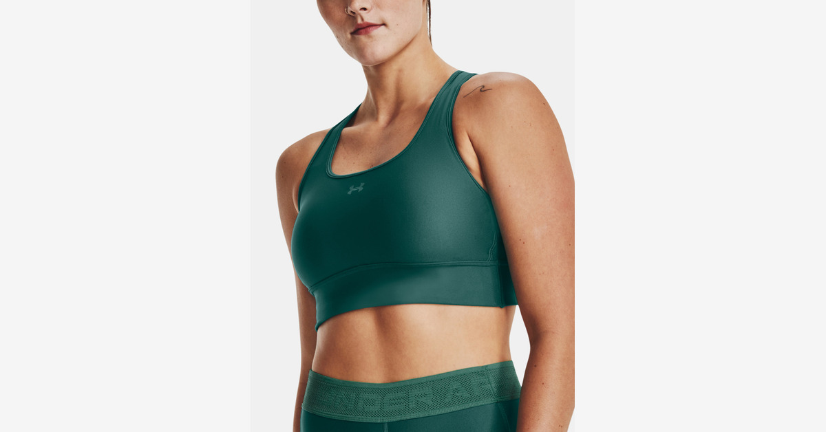 Under Armour Women's Armour® Mid Crossback Long Line Sports Bra