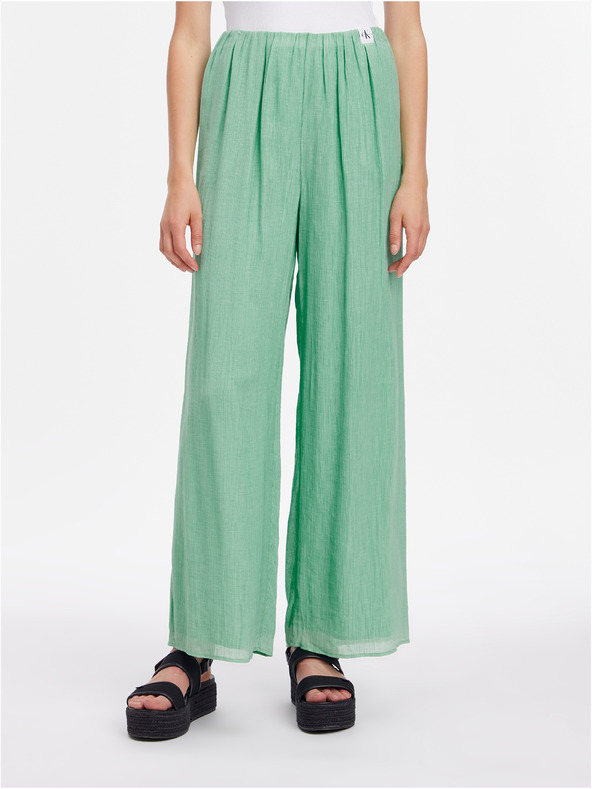 Calvin Klein Jeans Spodnie Zielony