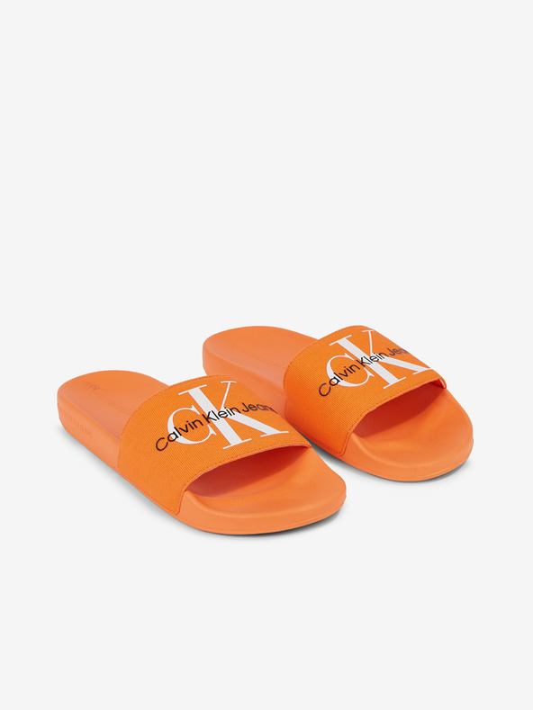 Calvin Klein Jeans Pantuflas Naranja