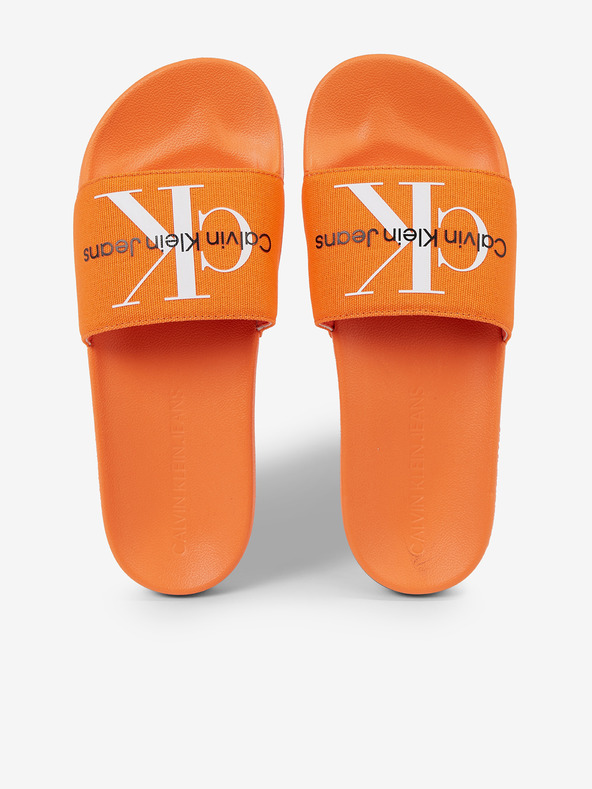 Calvin Klein Jeans Pantuflas Naranja