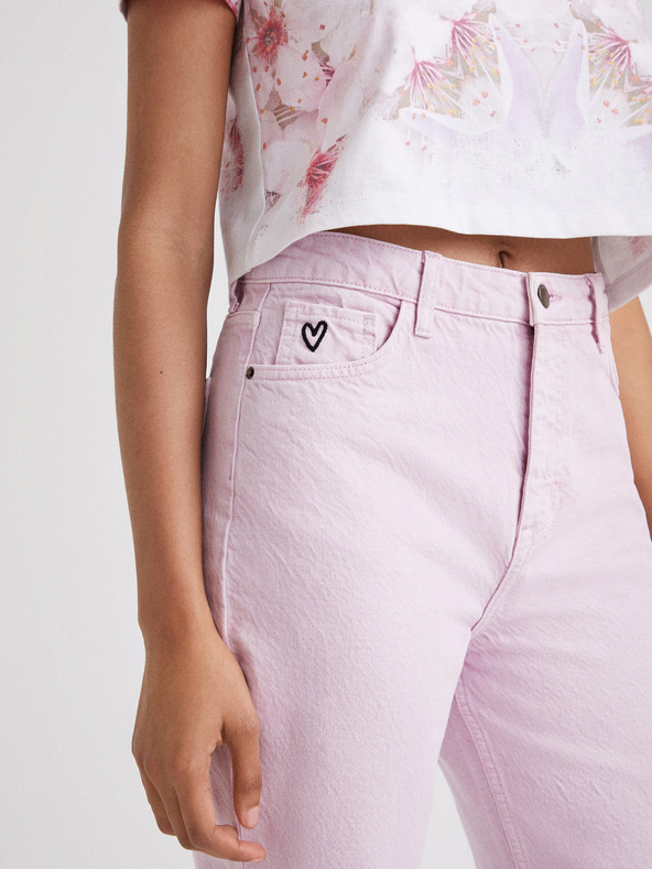 Desigual Lena Jeans Rosa