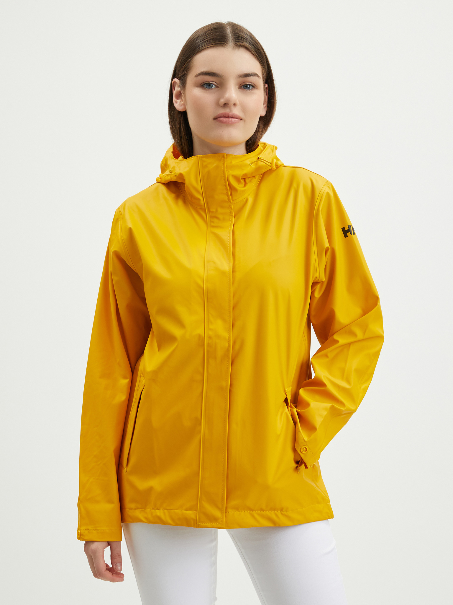 Helly Hansen Moss Rain Coat Yellow M