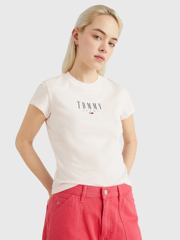 Tommy Jeans Essential Koszulka Różowy