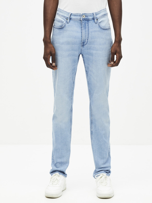 Celio Roslight Jeans Modrá