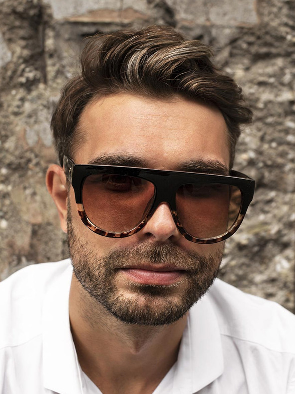 VEYREY Pirrie Sunglasses Marrón