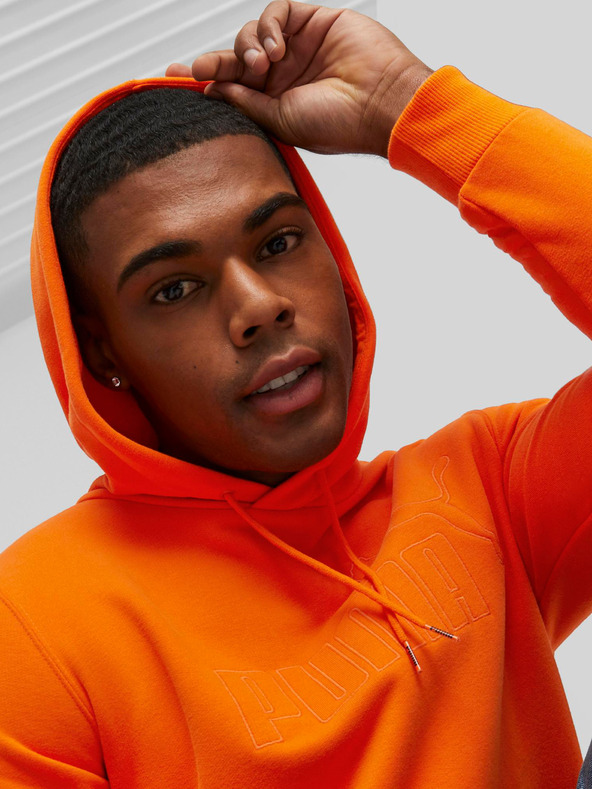 Puma Elevated Sweatshirt Naranja