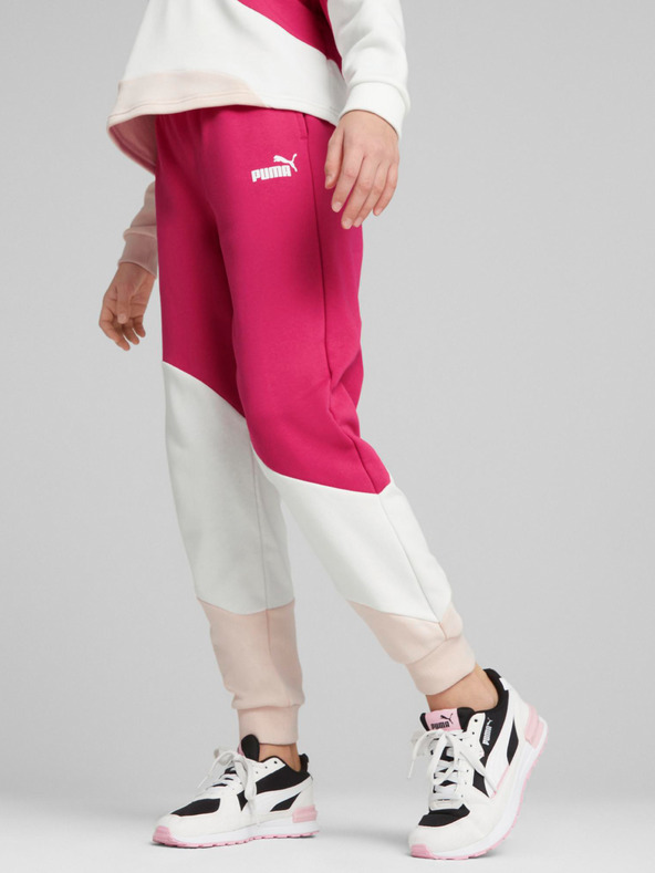 Puma Power Spodnie dresowe dziecięce Różowy