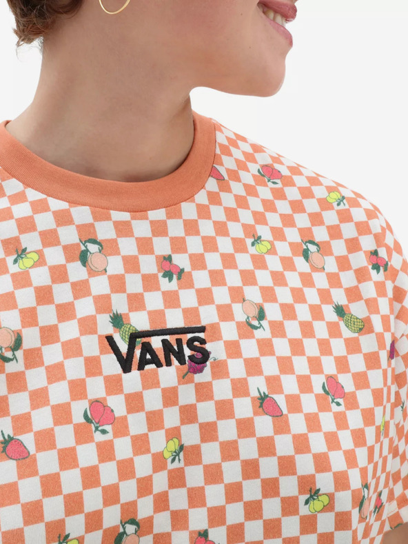 Vans Center Vee Print Dresses Naranja