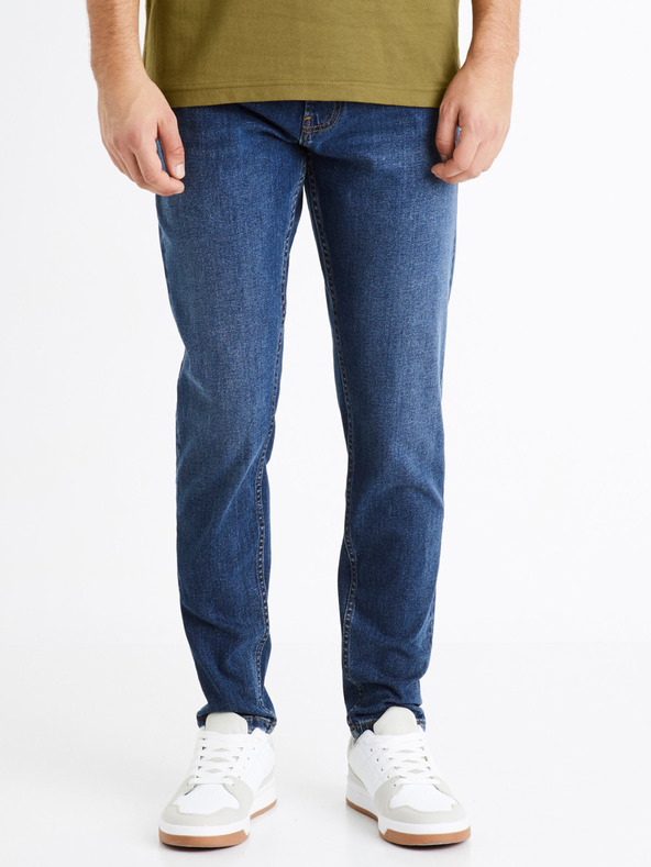 Levně Celio C45 Doskinny Jeans Modrá