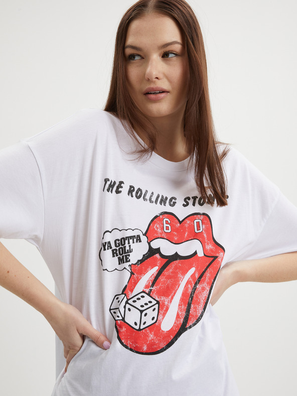 Noisy May Ida T-shirt Blanco