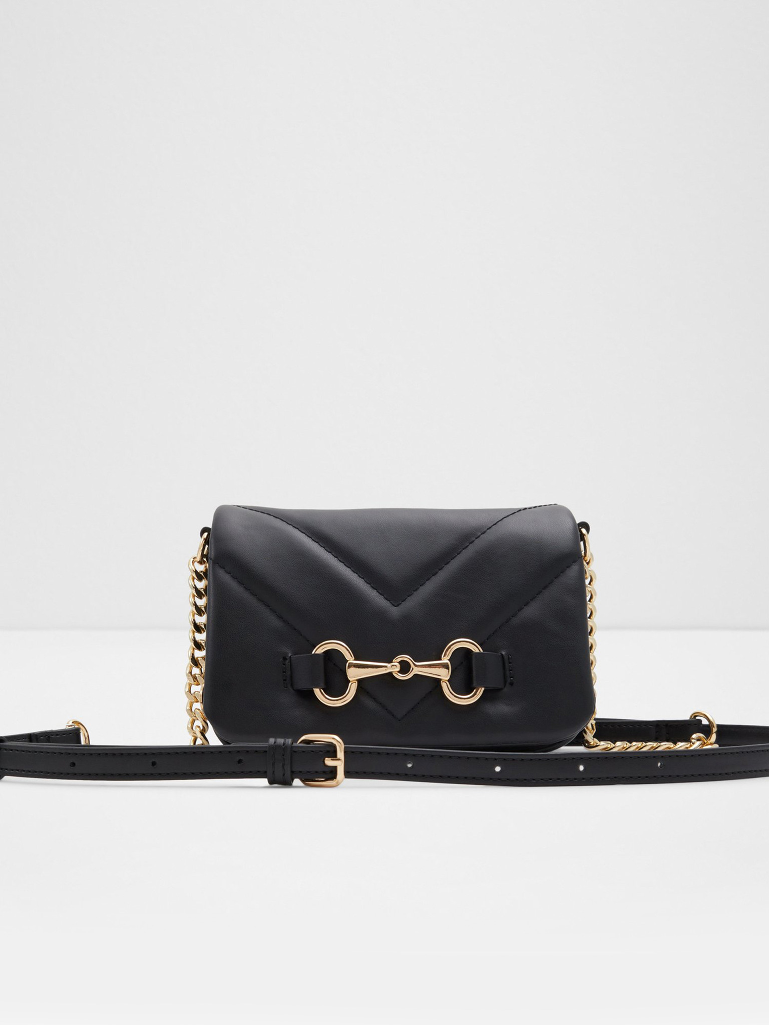 ALDO Women's Qiemar Crossbody Bag, Black/Black: Handbags: Amazon.com