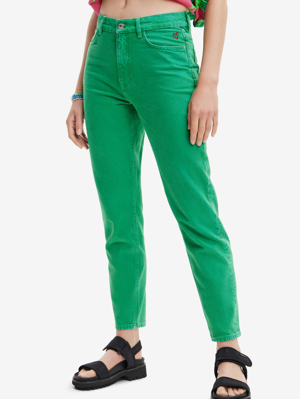 Desigual Navel Jeans Verde