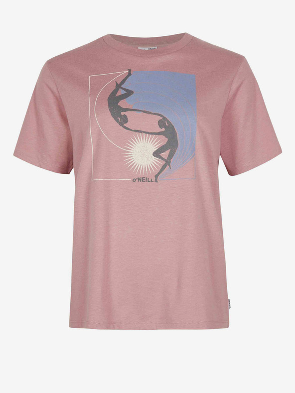 O'Neill Allora Graphic T-shirt Rosa