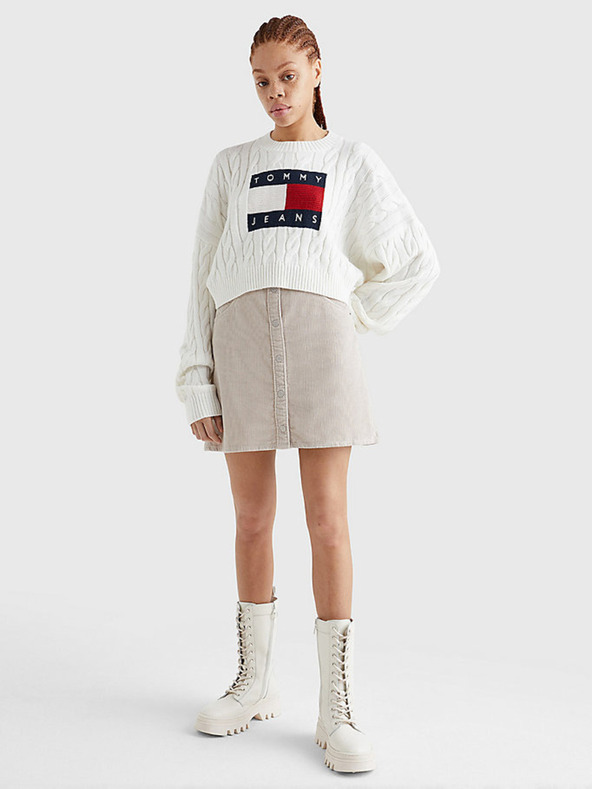 Tommy Jeans Jersey Blanco