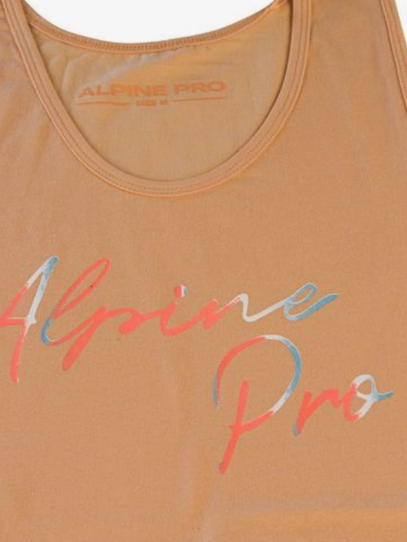 ALPINE PRO Camiseta De Tirantes Naranja