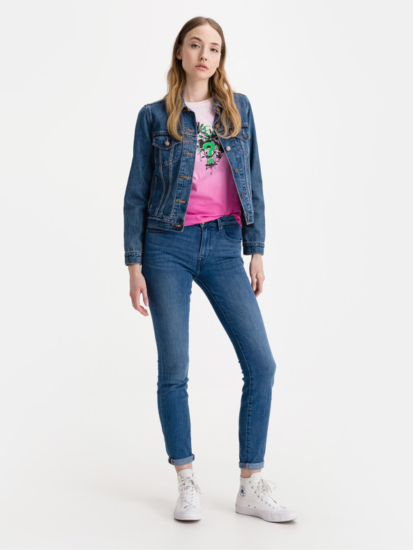 Guess Palms T-shirt Rosa