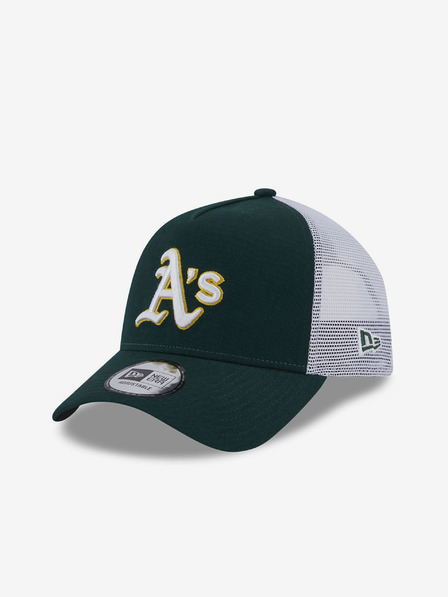 New Era Oakland Athletics Team Script Trucker Kšiltovka