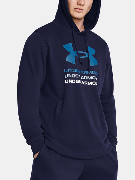 Under Armour UA Rival Terry Graphic Hood Mikina