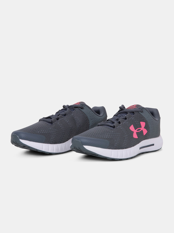 Under Armour UA GS Pursuit BP Tenisky dětské Šedá