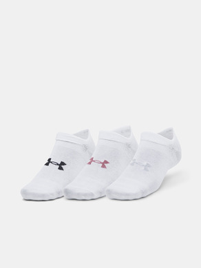 Under Armour UA Essential No Show Ponožky 3 páry