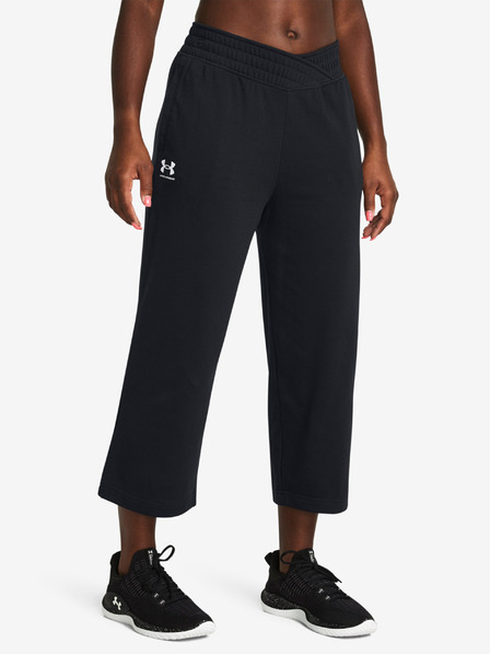 Under Armour UA Rival Terry Crop Wide Leg Tepláky