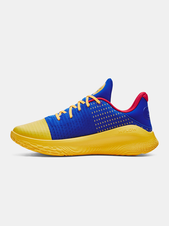 Under Armour Curry 4 Low Flotro Tenisky Modrá