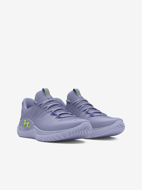 Under Armour UA W Flow Dynamic IntelliKnit Tenisky Fialová