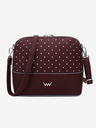 Vuch Cara Dotty Wine Cross body bag